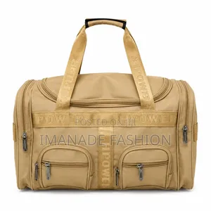 HPpower Premium Travel Duffel Bag – Khaki