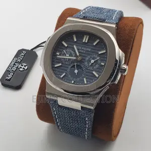 High Quality Patek Philippe Male Watch Leather Strap Automatic System
