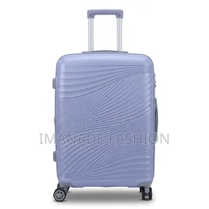 Premium Hard Shell Travel Suitcase – Light Purple