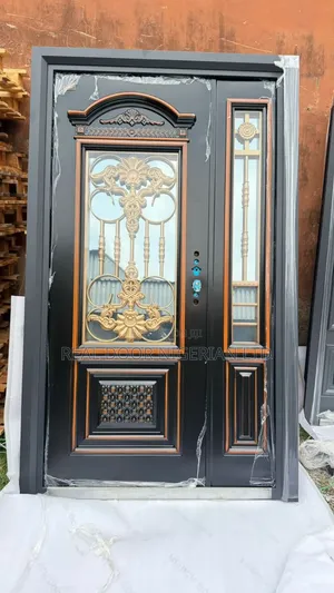 Copper Glass Door