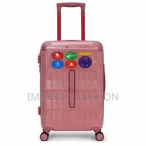 CONSUL Premium Hard Shell Expandable Travel Suitcase – Rose Pink