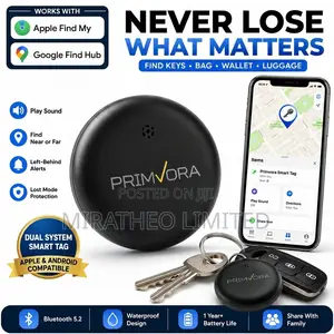 Smart Tag Tracker for Apple Android Keys, Bags Luggage