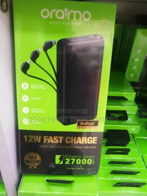 Power Bank Oraimo Original
