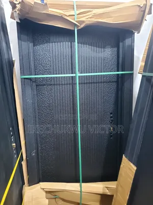 3ft Obsidian Groove Steel Door