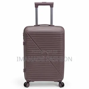 Premium Hard Shell Travel Suitcase – Coffee Brown