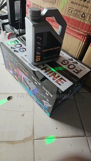 Smoke Machine With Led Light