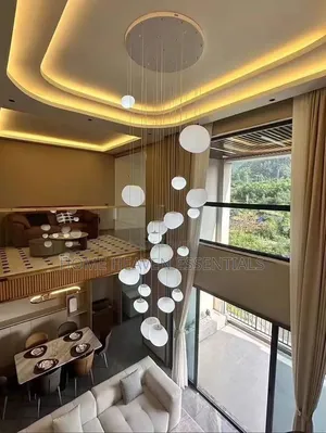 Luxury Adjustable High Ceiling Staircase Dropping Chandelier