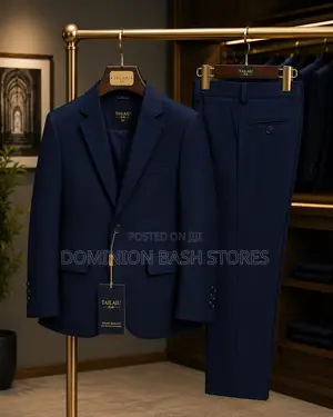 CLASSIC LUXURY 2 Pieces Co Wool Suit