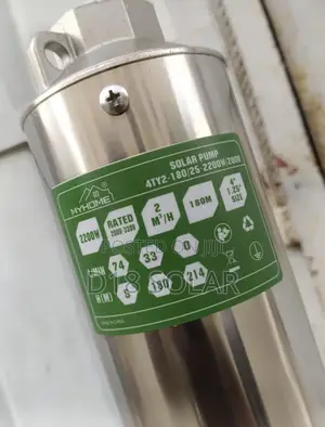 My Home Solar Pump 3hp AC Dc