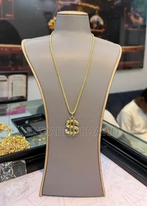 Gold Necklace Jewelry