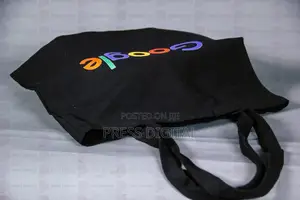 Branded Solid Design Tote Bag