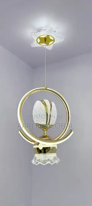 Modern Flower Crystal LED Pendant Light – Luxury Hanging Lamp