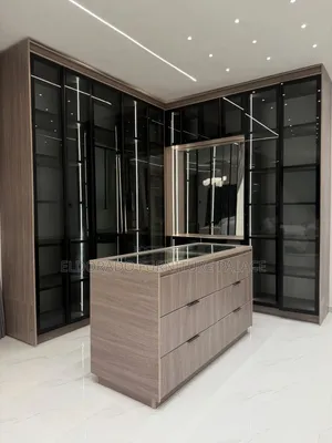 Standard Height Wardrobes With Glass Frame Doors