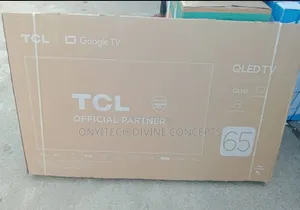 65" Inches QLed TCL Google Smart TV