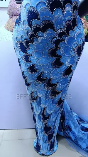Luxury Velvet Beaded Lace