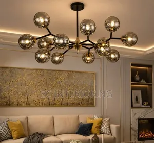 Nordic Glass Ball Lamp Modern LED