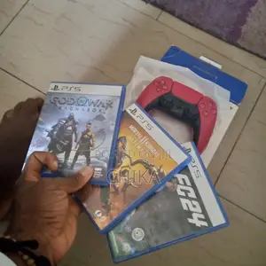 Original PS5 DualSense Controller + 3 Games – Affordable Price
