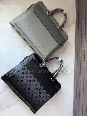 Pure Leather Simple Laptop Hand Bag