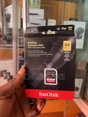 Extreme Pro SD Card 64GB V30