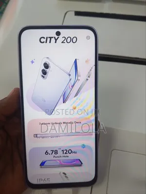 New Itel City 200 128 GB Black