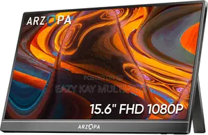 ARZOPA Portable Monitor 15.6'' FHD 1080P - Ultra-Slim