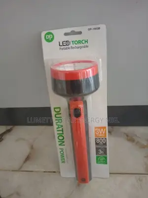 DP Compact Rechargeable Torch DP-1953B Dealer Kano