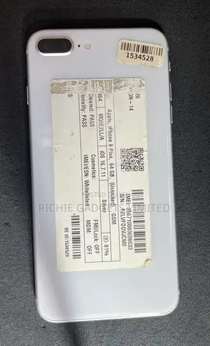 Apple iPhone 8 Plus 64 GB White
