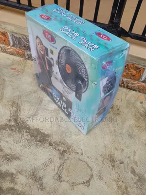 Ox 18" Plus Black Color Wall Fan