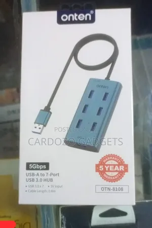 Onten USB-A to 7ports Hub