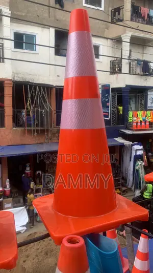 High-Visibility, Orange Traffic Safety Cone