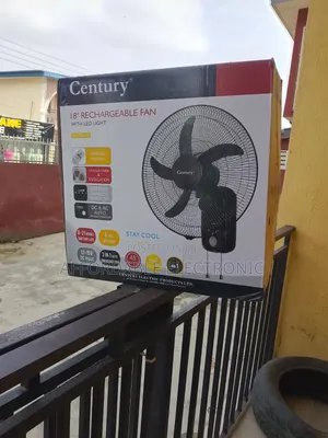 New in Wall Mounted Century 18inch Rechargeable Fan