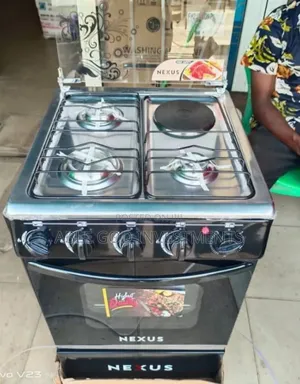 Original Nexus 4Burner 50by50 Gas Cooker With Grill and Oven