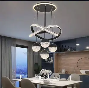 Luxury Infinity Chandelier - For Living Room, Bedroom, Hotels, Studios
