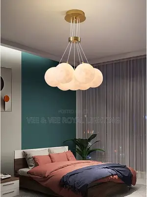 7-Ball Pendant Light – For Living Room, Bedroom, Hotel, Restaurants