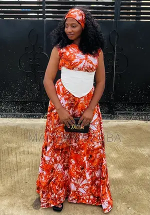 Jumpsuit Flare With a Corset Waist Line