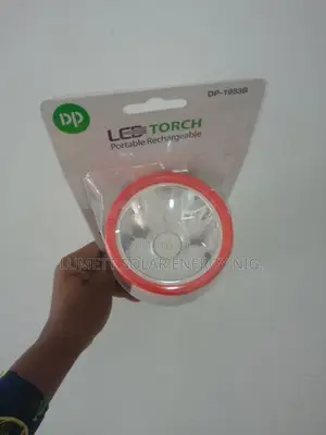 DP Emergency Rechargeable Flashlight DP-1953B Company Nigeria