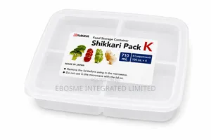 Nakaya 710ml 4-Compartment Food Storage Container With Lid