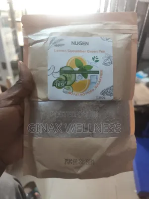Lemon Cucumber Green Tea Powder for Detox and Healthy Digestion (250g)