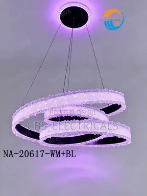 Maxnova NA-20617-WM+BL Multi-Tier Chandelier