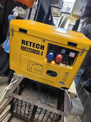 《》Heavy Duty 10kva Retech Three Phase Diesel Soundproof Gen 100%copper