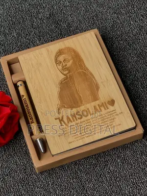 Custom Wooden Pen and Jotter
