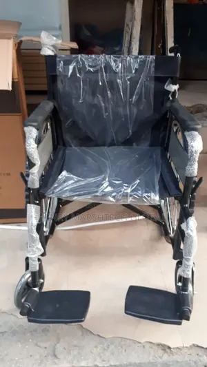 Manual Folding Wheelchair (Standard Steel Wheelchair)