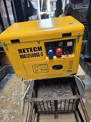 ■□10kva Retech Three Phase Diesel Soundproof Gen 100%copper Coil