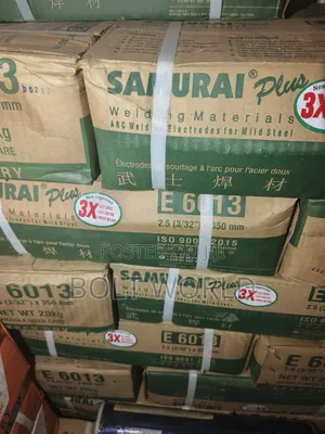 Samurai Mild Steel Electrode 20kg CTN 2.5x350