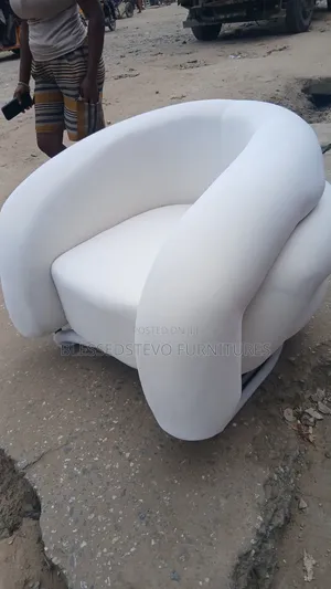 White Single Sofa Chair