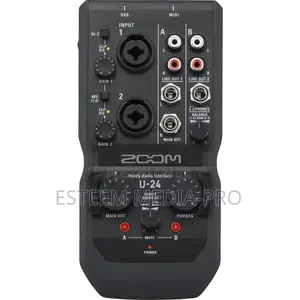 Zoom U-24 Portable 2x4 USB Handy Audio/Midi Interface