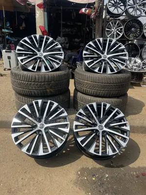 Set of 20-Inch Rim and Tire for 2017 Toyota Highlander, Lexus RX350