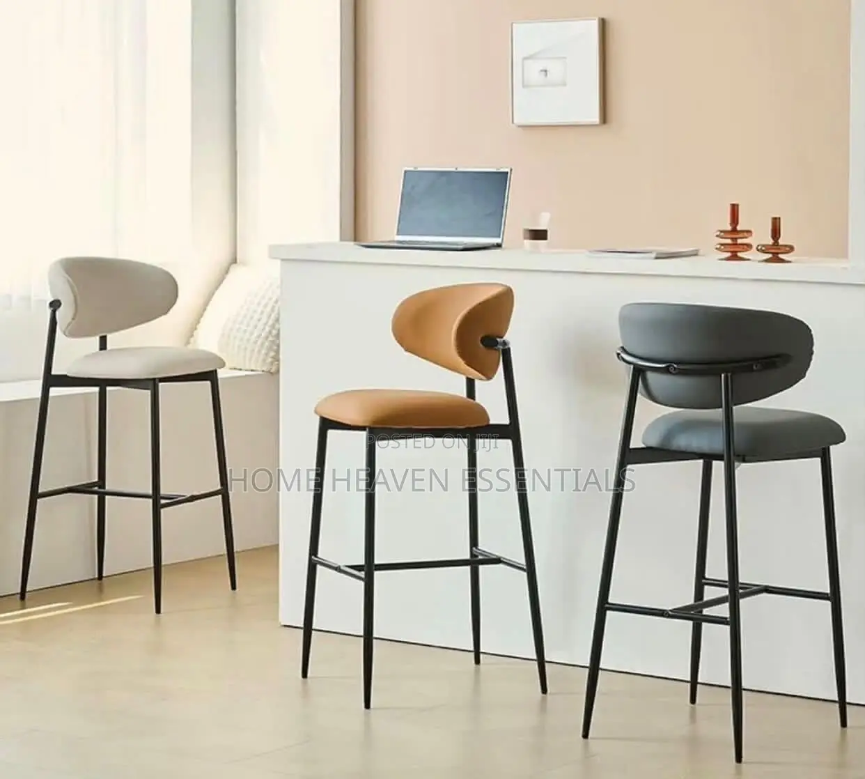 Modern High Bar Stool