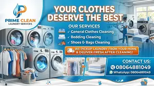 PrimeClean Laundry Services