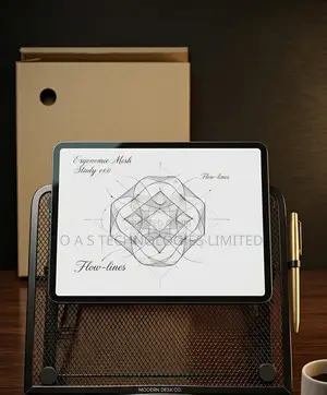 Foldable Metal Holder for Tablets and Phones (Slim)